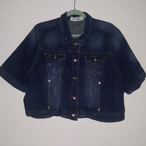 Classic Fashion Bug Jean Jacket. Size 22W